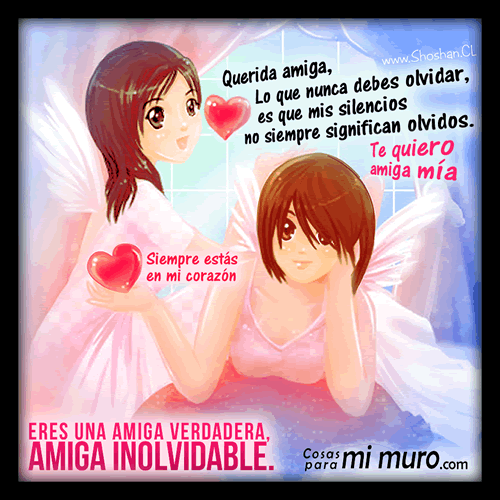 Imagen para una amiga inolvidable