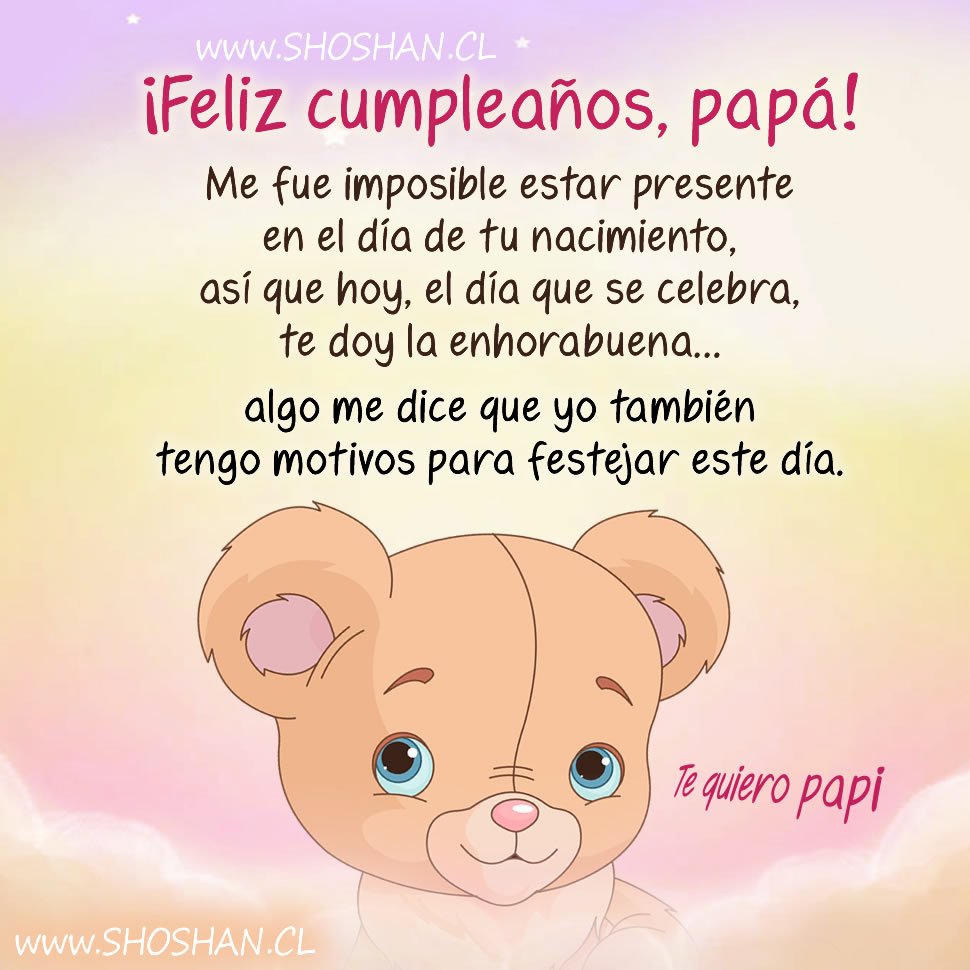 Imagen con humor para felicitar el cumpleaños a mi papá