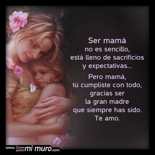 Poema para mamá