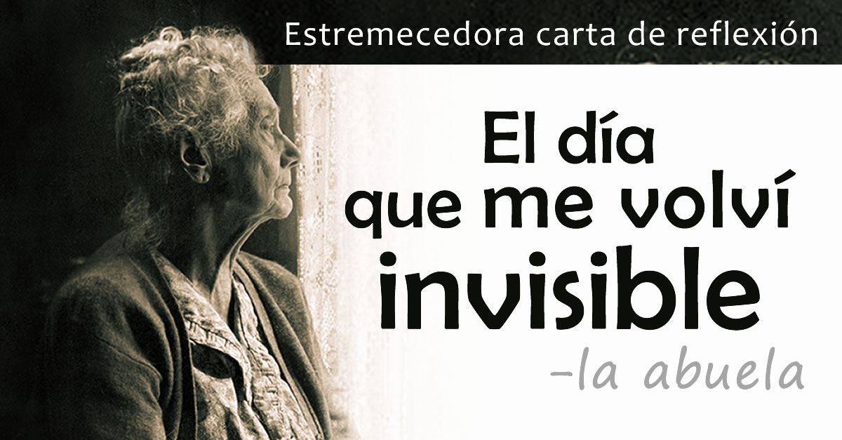 El día que me volví invisible  Reflexión