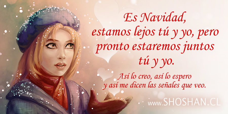 Carta de Navidad para mi amor en la distancia