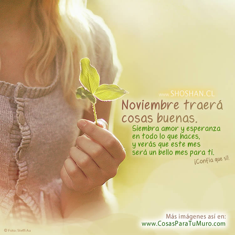 Imagen para celebrar noviembre