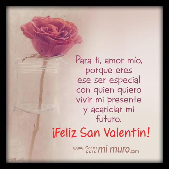 ¡Feliz San Valentín! Contigo sí soy feliz