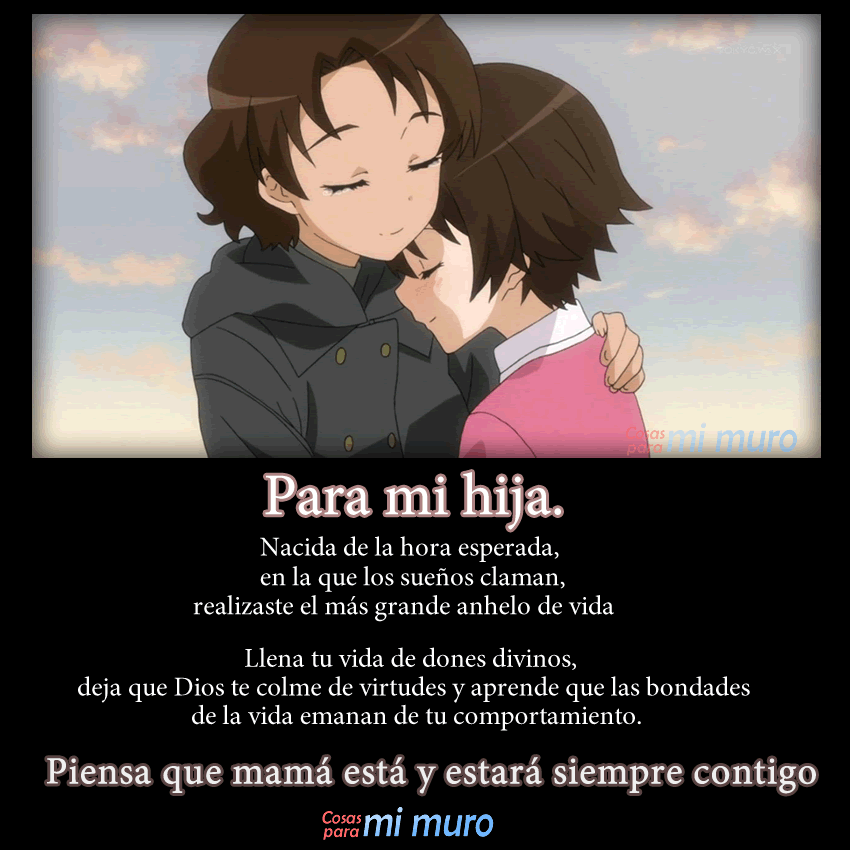 Imagen para mi hija