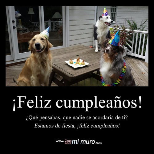 Recordamos tu cumpleaños