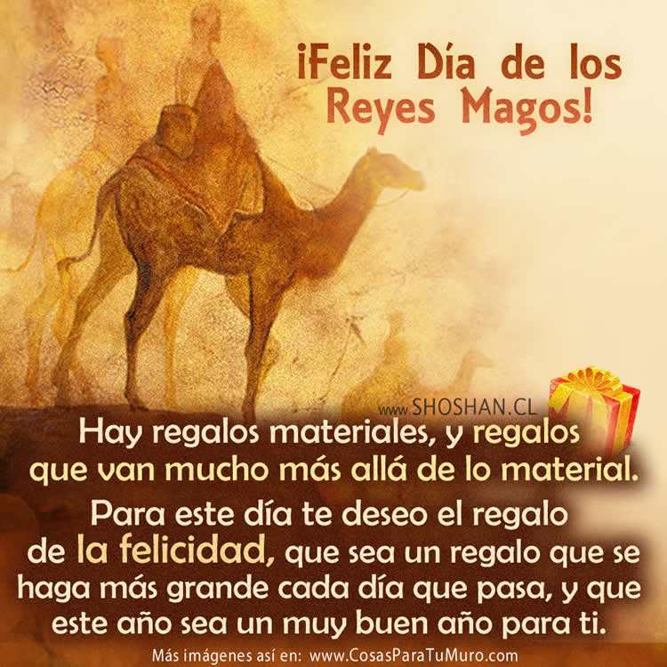 ¡Feliz Día de los Reyes Magos!