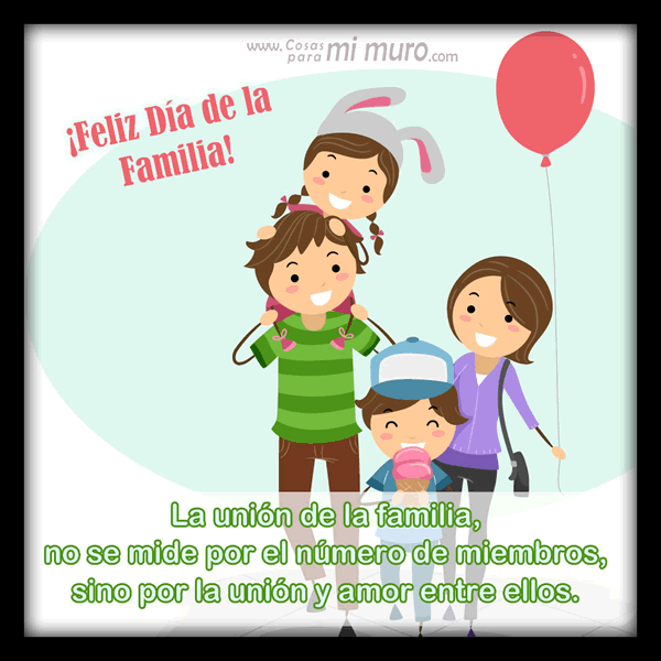 ¡Feliz Día de la Familia!