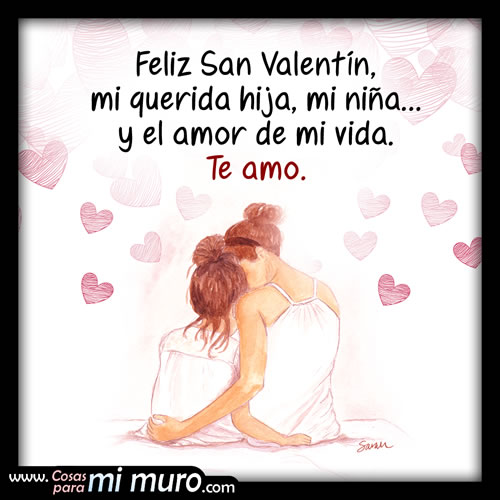 Imagen de Feliz San Valentín, mi querida hija