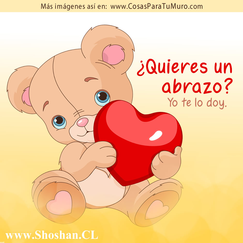 ¿Quieres un abrazo?