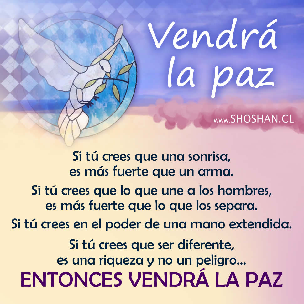 Vendrá la paz